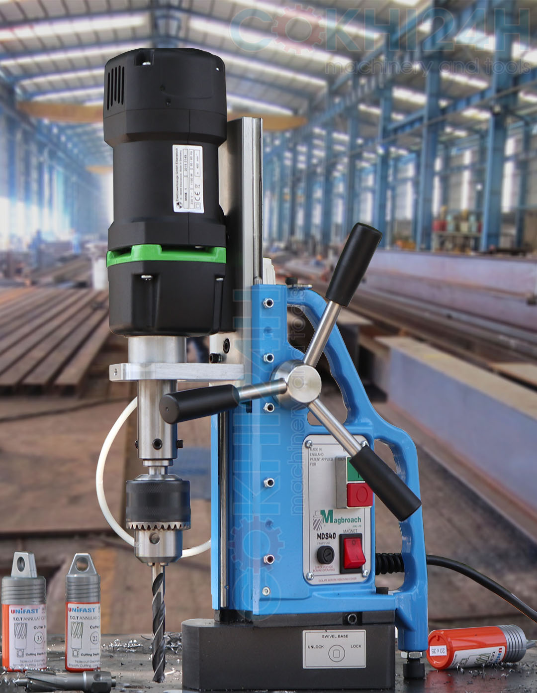 Máy khoan từ đế xoay MDS40